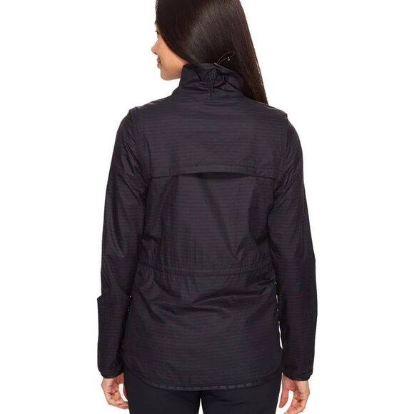 Nike Golf Flight Convertible Jacket Sz S Black Vest Active Athletic Travel - Picture 12 of 13